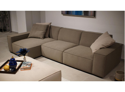 Design Ecksofa L-Form Wohnzimmer Möbel Luxus Modern Einrichtung Neu Sofa