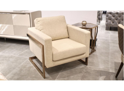 Luxus Sessel Wohnzimmer Einrichtung Design Modern Möbel PolsterTextil