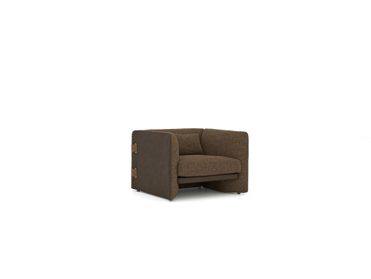 Moderne Designer 2x Sessel Polster Set Luxus Textil Wohnzimmer Couchtisch Neu