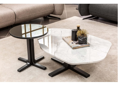 Gruppe Couchtische Kaffeetische Beisteltische Set 2tlg Luxus Tische