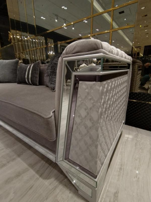 Luxuriöse Bequeme Wohnzimmer Möbel Sofagarnitur 3+3 2x Sofa 3 Sitzer Neu