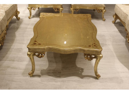 Couchtisch Wohnzimmertisch Gold Luxus Couchtische Beistelltisch Sofatisch Neu