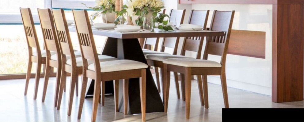 Esstisch Holz Stühle 7tlgLehnstuhl Gruppe Esszimmer Garnitur Stuhl Set Tisch Neu