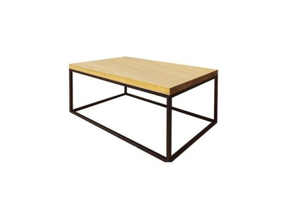 Kaffeetisch Couchtisch Designer Tisch Metall Wohnzimmertisch Tische Neu Holz