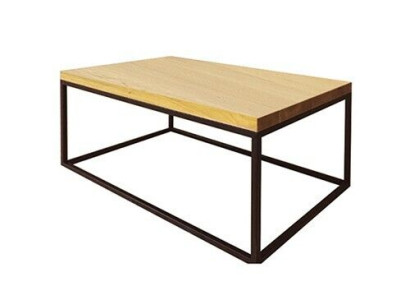 Kaffeetisch Couchtisch Designer Tisch Metall Wohnzimmertisch Tische Neu Holz