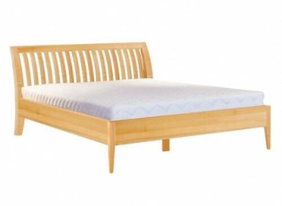Bett Holz Massive Schlafzimmer Betten 100x200 cm Einzelbett Massivmöbel Möbel