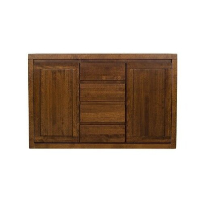 Designer Kommode Seite Low Board Kleiderschrank Regal für Wohnzimmer Massivholz