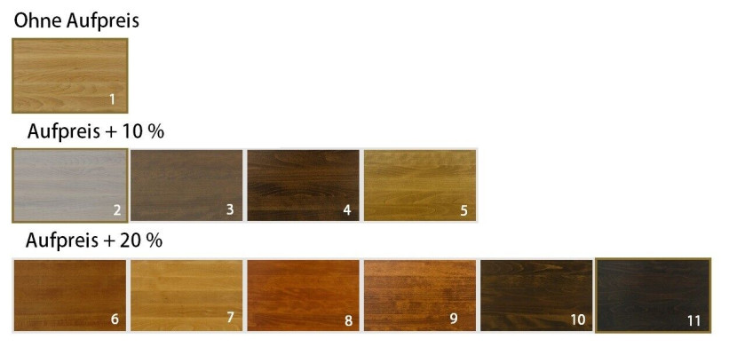 Massive Vitrine Echte Handarbeit Vollholz Schrank Holz Schränke Glas Vitrinen