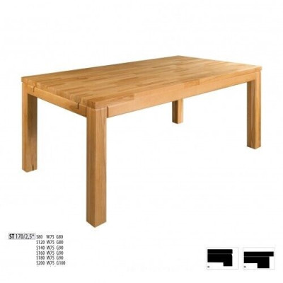 Esstisch Holz Tische Wohn Ess Zimmer Tisch Massivholz Esstische Echtholz 180x90