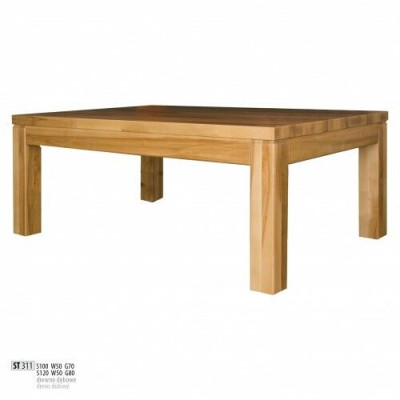 Beistell Tisch Couchtisch Echtes Holz Massive Möbel Eiche 100x70cm Neu Tische