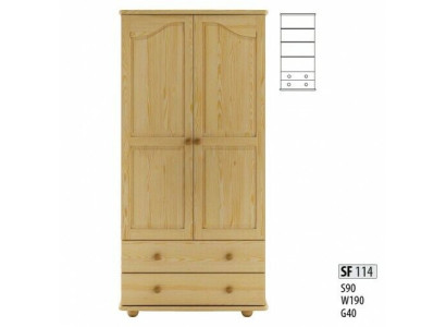 Kleiderschrank Massive Schränke Vollholz Massiver Schlafzimmer Schrank Vollholz