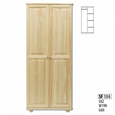 Kleiderschrank Massive Schränke Holz Möbel Schrank Landhaus Stil Schlafzimmer