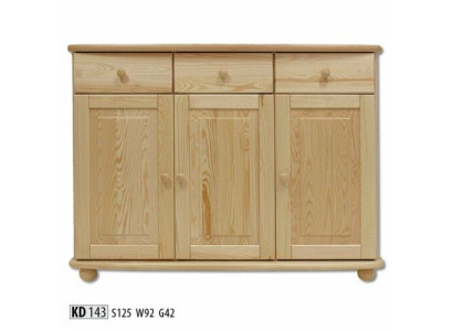 Sideboard Anrichte Kommode Kiefer massiv Wohnzimmer vollmassiv Massivholz holz