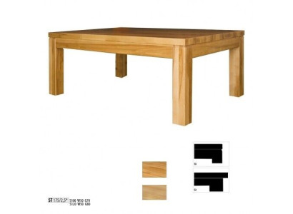 Beistell Tisch Couchtisch Echtes Holz Massive Möbel Eiche 100x70 cm Neu Tische