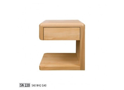 Massive Nachttisch Nachtschrank Kommode Handarbeit Holz Möbel Nachtschränkchen