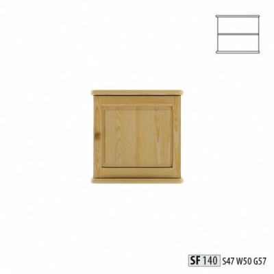 Wandschrank Hängeschrank Ablageschrank Küche Bad Vollholz Möbel Echtholz Regal