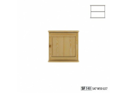 Wandschrank Hängeschrank Ablageschrank Küche Bad Vollholz Möbel Echtholz Regal