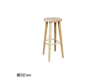 Barhocker Barstuhl Barmöbel Rund Sitzhocker Holzhocker Massivholz Hocker