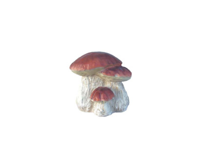 Skulptur Pilz Haus Statue Garten Figuren 25cm Statuen Skulpturen Figur Neu L44
