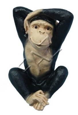 Design Affe Figur Statue Skulptur Figuren Skulpturen Garten Dekoration Neu