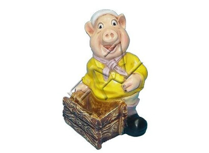 Design Schwein Figur Garten Statue Skulptur Figuren Skulpturen Dekoration c360 Artikelzustand: Neu