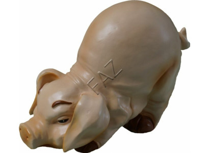 Design Schwein Figur Garten Statue Skulptur Figuren Skulpturen Dekoration c672
