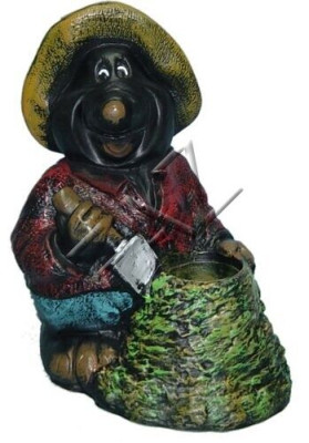 Design Maulwurf Figur Garten Statue Skulptur Figuren Dekoration Neu
