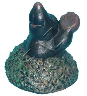 Design Maulwurf Figur Garten Statue Skulptur Figuren Skulpturen Deco Neu c241