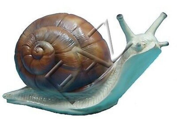 Design Schnecke Figur Garten Statue Skulptur Figuren Skulpturen Dekoration Neu