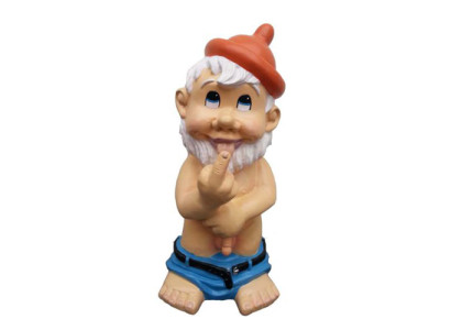 Garten Haus Dekoration Figur Statue Skulpturen Figuren Zwerg Erotischer Sexy M34