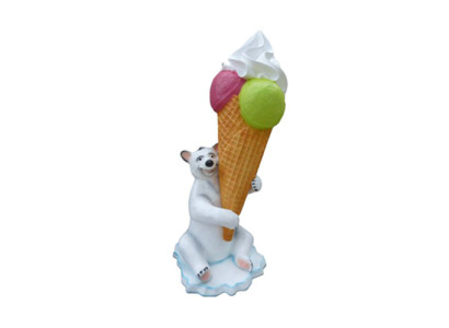 Ice Cream Figure Statue Aufsteller Eisdiele Restaurant Gastronomie Statuen 215cm