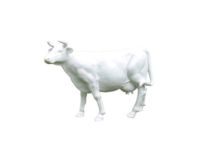 Kuh Rind Lebensgroße Figur Dekoration Statuen Skulptur Garten Deko Figuren 220cm