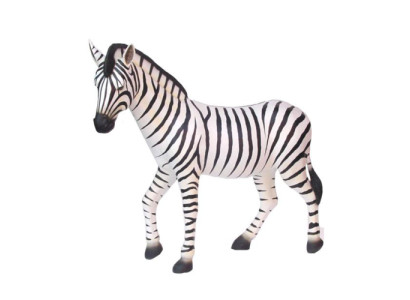 Zebra Lebensgroße Figur Dekoration Statuen Skulptur Garten Deko Figuren 180cm