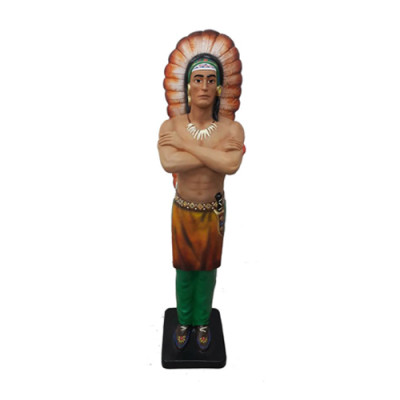 Statue der Indianer Figuren Statuen Figur Skulpturen Skulptur Ureinwohner 192cm.