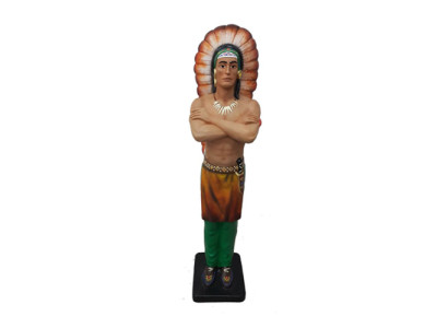 Statue der Indianer Figuren Statuen Figur Skulpturen Skulptur Ureinwohner 192cm.
