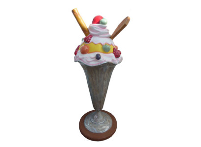 Ice Cream Figure Statue Aufsteller Eis Diele Restaurant Gastronomie Figur 165cm