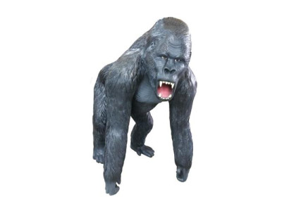Gorilla Dekorative Statue Garten Figuren Statuen 130cm Lebensgroß Figur Plastik