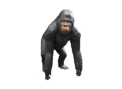 Gorilla Dekorative Statue Garten Statuen 130cm Lebensgroß Figur Plastik Figuren