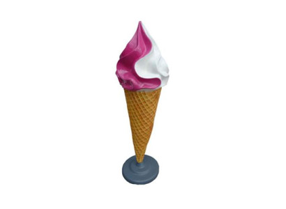 Ice Cream Figur Statue Aufsteller Eisdiele Gastronomie Statuen 195cm Restaurant