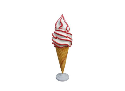 Ice Cream Figur Statue Aufsteller Eisdiele Gastronomie Statuen Neu