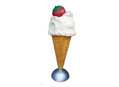 Ice Cream Figur Statue Aufsteller Eisdiele Hase Gastronomie Statuen 170cm Neu