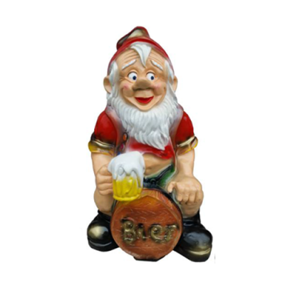 Garten Haus Dekoration Figur Statue Skulpturen Deko Figuren Zwerg Handarbeit K54