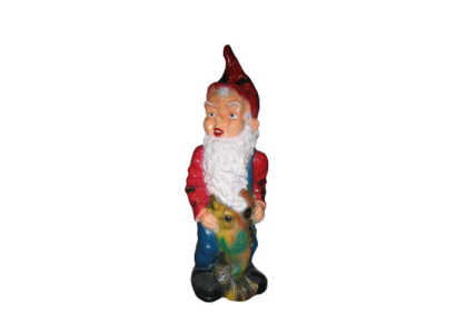 Garten Haus Dekoration Figur Statue Skulpturen Figuren Zwerg Handarbeit K8