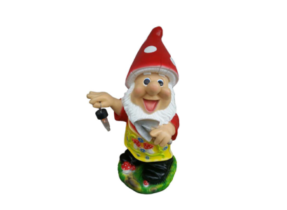 Garten Haus Dekoration Figur Statue Skulpturen Deko Figuren Zwerg Handarbeit K70