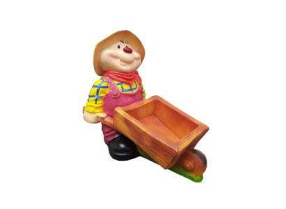 Garten Dekoration Figur Statue Skulpturen Deko Figuren Hamster Handarbeit 60cm