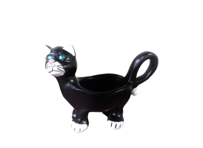Katzen Figur Statue Garten Dekoration Skulptur Deko Skulpturen