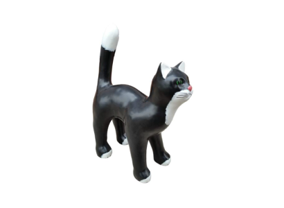 Katze Figur Statue Garten Dekoration Skulptur Deko Skulpturen