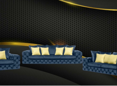 Luxus 4 Sitzer Couch Polster Sofa Leder Stoff Textil Couchen Garnitur Dreisitzer