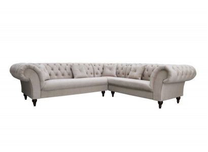 Chesterfield Ecksofa Preston Sofa Couch Wohnlandschaft Ecksofa Eck Design Neu