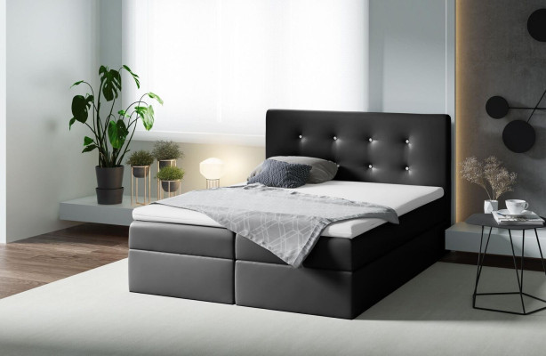 Boxspring Bett Doppel Hotel Möbel Betten Schlafzimmer Einrichtung big 200x200